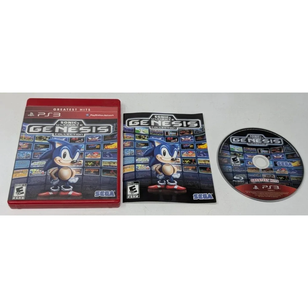 Sonic's Ultimate‎ Genesis Collection - PlayStation 3 (PS3) - Complete (CIB)